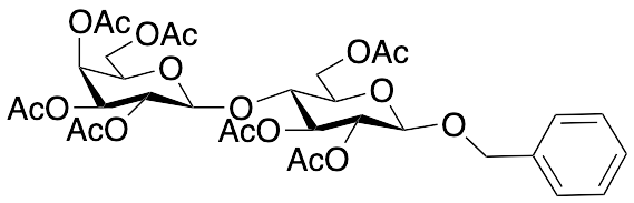 Benzyl 4-O-(2,3,4,6-tetra-O-acetyl-Beta-O-galactopyranosyl)- 2,3,6-tri-O-acetyl-Beta-D-glucopyranoside