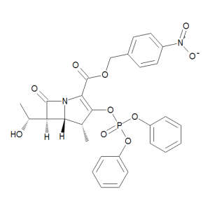 4-Nitrobenzyl (4R,5S,6S)-3-[(Diphenylphosphono)oxy]-6-[(R)-1-hydroxyethyl]-4-methyl-7-oxo-1-azabicyclo[3.2.0]hept-2-ene-2-carboxylate