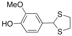 2-(4-Hydroxy-3-methoxyphenyl)-1,3-dithiolane