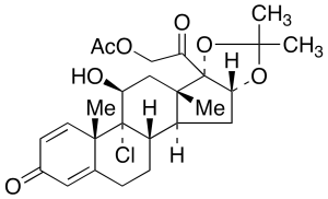 9-Chloro Triamcinolone Acetonide 21-Acetate