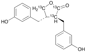 rac Enterolactone -13C3