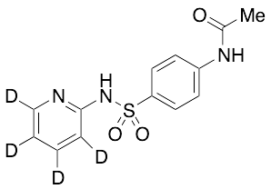 N-Acetyl Sulfapyridine-d4 (Major)