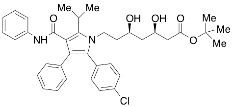 (3R,5R)-tert-Butyl 7-(2-(4-Chlorophenyl)-5-isopropyl-3-phenyl-4-(phenylcarbamoyl)-1H-pyrrol-1-yl)-3,5-dihydroxyheptanoate