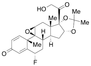 (6a,9b,11b,16a)-9,11-Epoxy-6-fluoro-21-hydroxy-16,17-[(1-methylethylidene)bis(oxy)]pregna-1,4-diene-3,20-dione