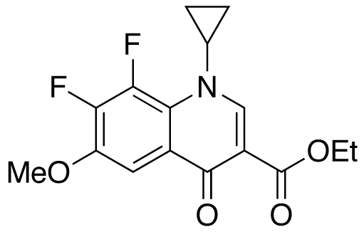 1-Cyclopropyl-7-8-difluoro-6-methoxy-4-oxo-1,4-dihydroquinoline-3-carboxylic Acid Ethyl Ester