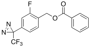 2-Fluoro-4-(3-trifluoromethyl)-3H-diazirin-3-ylbenzyl Benzoate