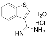 Benzo[b]thiophene-3-carboxamidine Hydrochloride Hydrate