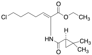 (2Z)-7-Chloro-2-[[[(1R)-2,2-dimethylcyclopropyl]carbonyl]amino]-2-heptenoic Acid Ethyl Ester