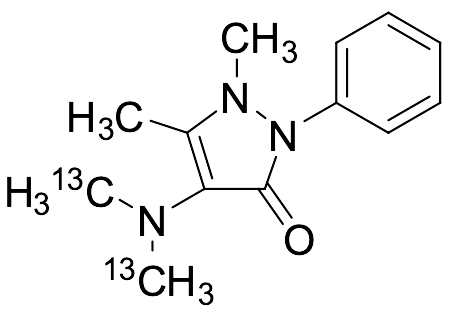 Aminopyrine (N,N-Dimethyl-13C2)