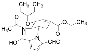 Oseltamivir 5-Desamino 5-(2-Formyl 5-Hydroxymethylpyrrol-1-yl)