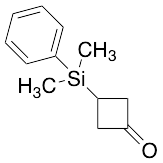 3-(Dimethylphenylsilyl)-cyclobutanone