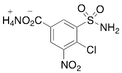 4-Chloro-3-nitro-5-sulfamoylbenzoic Acid Ammonium Salt