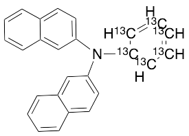 N-2-Naphthalenyl-N-13C6-phenyl-2-naphthalenamine