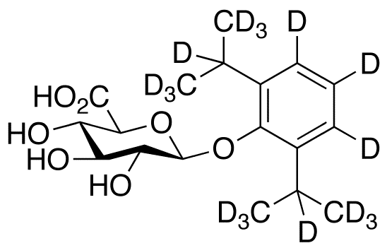 Propofol-d17 Beta-D-Glucuronide