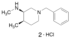 (3R,4R)-N,4-Dimethyl-1-(phenylmethyl)-3-piperidinamine Dihydrochloride
