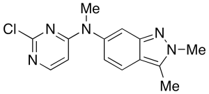 N-(2-Chloro-4-pyrimidinyl)-N,2,3-trimethyl-2H-indazol-6-amine