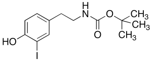 N-tert-Butoxycarbonyl 3-Iodotyramine