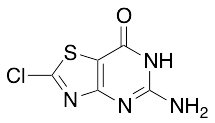 5-Amino-2-chloro-2,3-dihydrothiazolo[4,5-d]pyrimidine-7-(6H)-one