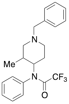 N-(1-Benzyl-3-methylpiperidin-4-yl)-2,2,2-trifluoro-N-phenylacetamide