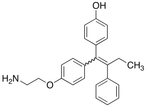 (E/Z)-N,N-Didesmethyl-4-hydroxy Tamoxifen