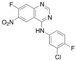 4-(3-Chloro-4-fluorophenylamino)-7-fluoro-6-nitroquinazoline