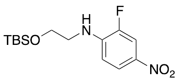 N-[2-[[(1,1-Dimethylethyl)dimethylsilyl]oxy]ethyl]-2-fluoro-4-nitro-benzenamine