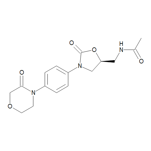 N-[[(5S)-2-Oxo-3-[4-(3-oxo-4-morpholinyl)phenyl]-5-oxazolidinyl]methyl]-acetamide