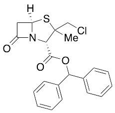 3-(Chloromethyl)-3-methyl-7-oxo-4-Thia-1-azabicyclo[3.2.0]heptane-2-carboxylic Acid Diphenylmethyl Ester