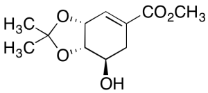 Methyl (3aR,7R,7aS)-3a,6,7,7a-Tetrahydro-7-hydroxy-2,2-dimethyl-1,3-benzodioxole-5-carboxylate