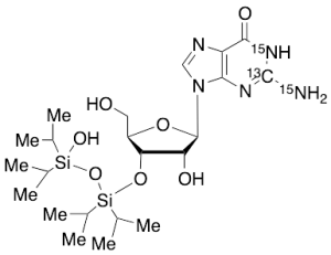 Guanosine 3’-O-Tetraisopropyldisiloxyanyl Ether
