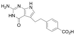 4-[2-(2-Amino-4,7-dihydro-4-oxo-3H-pyrrolo[2,3-d]pyrimidin-5-yl)ethyl]benzoic Acid