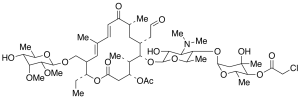 4’’’-O-Chloroacetyl-tylosin 3-Acetate