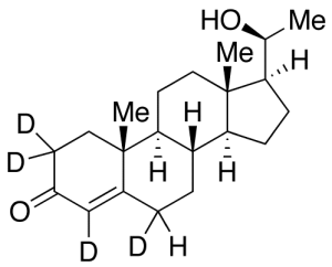 Delta4-Pregnen-20Alpha-ol-3-one-(d4 major)