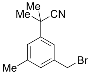 3-(Bromomethyl)-Alpha,Alpha,5-trimethyl-benzeneacetonitrile