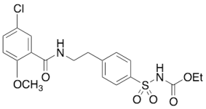 Ethyl 4-[2-(5-Chloro-2-methoxybenzamido)ethyl]benzene Sulfonamide Carbamate