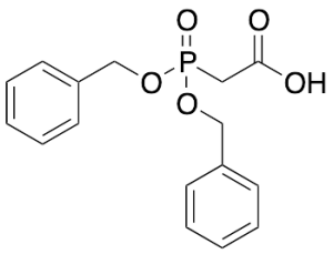 2-Dibenzyloxyphosphanylacetic Acid