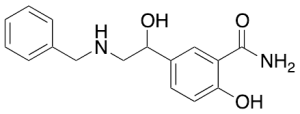 5-(2-(Benzylamino)-1-hydroxyethyl)-2-hydroxybenzamide