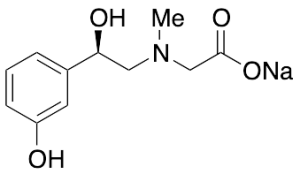 N-[(2R)-2-Hydroxy-2-(3-hydroxyphenyl)ethyl]-N-methyl-glycine Sodium Salt
