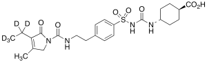 trans-Carboxy Glimepiride-d5
