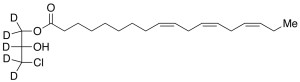 rac 1-Linolenoyl-3-chloropropanediol-d5