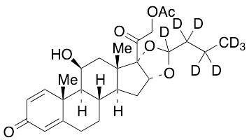 21-Acetyloxy Budesonide-d8