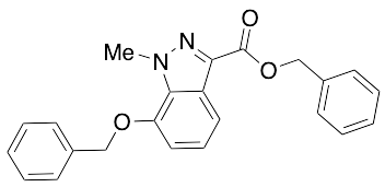 Benzyl 7-(Benzyloxy)-1-methyl-1H-indazole-3-carboxylate