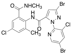 1-Des(3-chloro-2-pyridinyl)-1-(3-chloro-5-bromo-2-pyridinyl)chlorantraniliprole