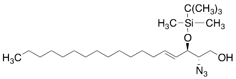 (2S,3R,4E)-2-Azido-3-(tert-butyldimethylsilyl)-erythro-sphingosine
