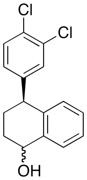 (S)-4-(3,4-Dichlorophenyl)-1,2,3,4-tetrahydro-1-naphthalenol (Mixture of Diastereomers)