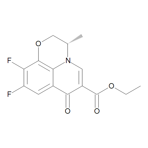 (S)-9,10-Difluoro-2,3-dihydro-3-methyl-7-oxo-7H-pyrido[1,2,3-de]-1,4-benzoxazine-6-carboxylic Acid Ethyl Ester
