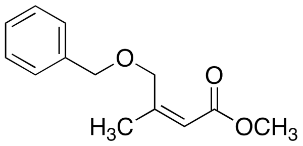 (2Z)-3-Methyl-4-(benzyloxy)-2-butenoic Acid Methyl Ester