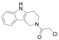 2-Chloro-1-{1H,2H,3H,4H,5H-pyrido[4,3-b]indol-2-yl}ethan-1-one