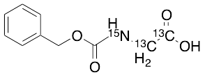 N-Carbobenzoxyglycine-13C2,15N