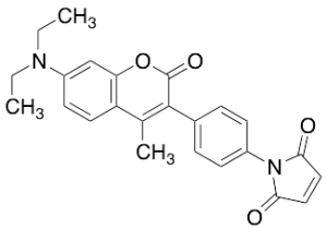 7-Diethylamino-3-(4-maleimidophenyl)-4-methylcoumarin